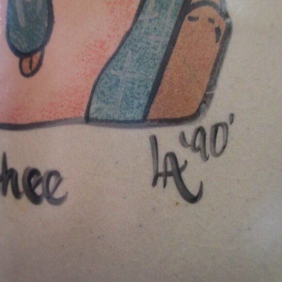 Vintage Robinson Ransbottom High Jar 1 Qt. Crock 'Friends Me & Thee' Pottery USA - Picture 2 of 7